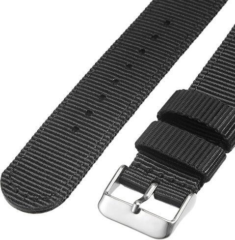 HARFINGTON Nylon Watch Band Durable Nylon Strap for Men, Universal Replacement Canvas Watchband in Kuwait