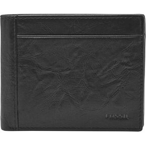 Fossil Men's Leather Bifold Wallet with Coin Pocket for Men in Saudi Arabia