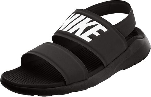 صندل نسائي من Nike Tanjun أسود/أبيض/أسود 882694-001 (7 B(M) US) in Kuwait