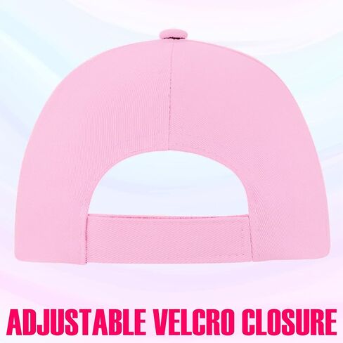 Disney Minnie Mouse Toddler Girls Pink Baseball Cap - Many Styles - Ages 2-4 Years - Adjustable Velcro Closure (Peek-a- Boo Minnie) in Saudi Arabia