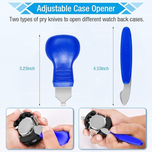 طقم أدوات بار الربيع ساعة ساعة من أوتوكسيل، طقم إصلاح إزالة حزام المعصم، 108 قطعة دبابيس سوار ساعة, A02 in Kuwait