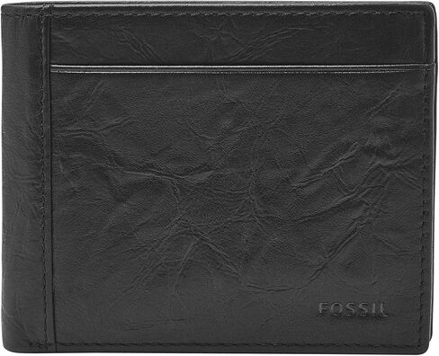 محفظة جلدية ثنائية الطي للرجال من فوسيل مع جيب للعملات المعدنية للرجال in Saudi Arabia