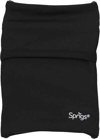 محفظة معصم بجيبين من Sprigs Banjees/حزام معصم/جيب معصم للسفر والمشي والجري. حقيبة محفظة تحتوي على النقود والبطاقات والهويات والمزيد in Kuwait