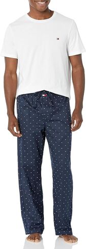 Tommy Hilfiger Men's Poplin Sleep Set in Saudi Arabia
