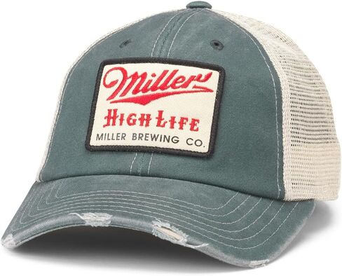 AMERICAN NEEDLE Miller Beer Brands Officially Licensed Adjustable Baseball Hat in Saudi Arabia