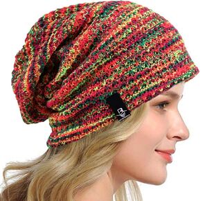 HISSHE Women's Slouchy Beanie Knit Beret Skull Cap Baggy Winter Summer Hat B08w