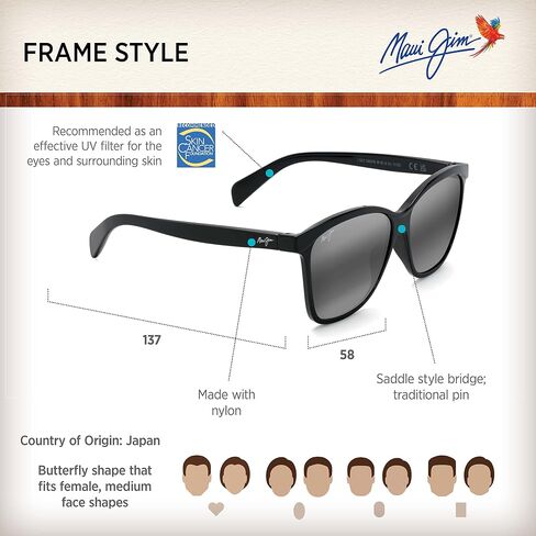 Maui Jim Women's Liquid Sunshine Polarized Fashion Sunglasses in Saudi Arabia
