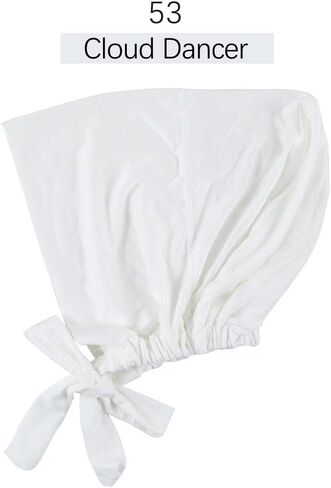 Faticinfa Under Scarf Hijab Cap with Tie-Back Closure Jersey Hijab Inner Caps with Rope Hijab Bonnet for Muslim Women in Saudi Arabia