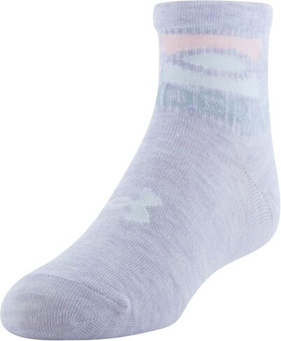 Under Armour Kids' Essential Quarter Socks, 6-Pairs in Saudi Arabia