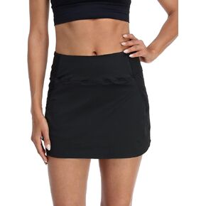 LRD Women's Athletic Skorts Skirt with Pockets Golf Skort for Tennis Running in Saudi Arabia