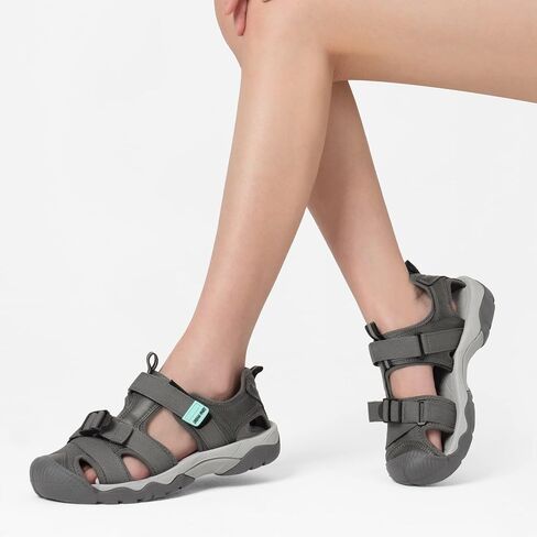 DREAM PAIRS Women's Closed Toe Sport Hiking Sandals Summer Outdoor Comfortable Walking Water Sandals in Saudi Arabia