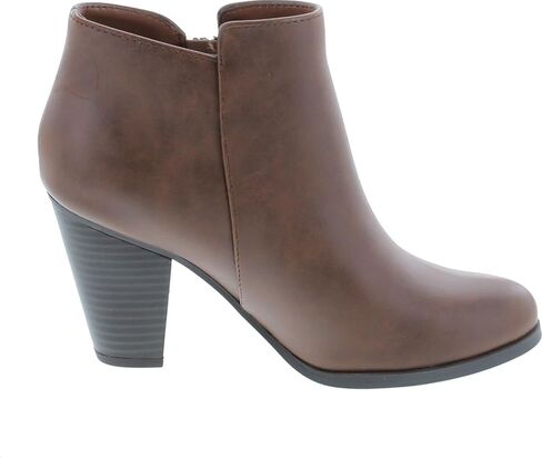 Soda Women's Ages Tassel Zip Chunky Heel Bootie in Kuwait