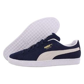 PUMA Suede Classic XXI Peacoat/Puma White 9.5 D (M) in Saudi Arabia