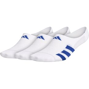 adidas Men's Superlite Stripe Super No Show Socks (3-Pair) in Kuwait