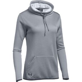 Under Armour Women's Armour Fleece® Funnel Neck SM Gray