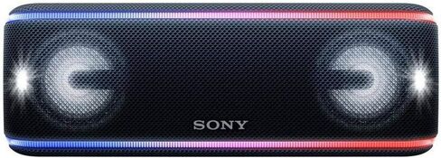 Sony SRS-XB41 Portable Bluetooth Speaker: Wireless Party Speaker with Flashing Line Light - Loud Audio for Phone Calls Bluetooth Speakers - Black - SRS-XB41 in Saudi Arabia