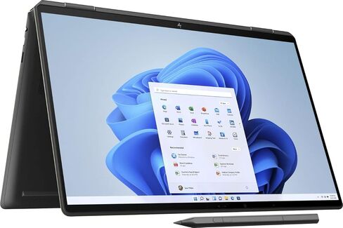 New Spectre x360 2 في 1 16-f0023dx 16 بوصة UHD+ (3840 × 2400)، OLED، multitouch 11Th Gen i7-11390H GeForce GTX 3050 4GB Active Pen Plus Best Notebook Stylus Stylus Light (2TB SSD|16GB RAM|Win 11 برو) in Kuwait