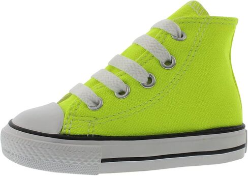 Converse Chuck Taylor Hi Infant/Toddler Shoes Size 8, Color: Neon in Saudi Arabia