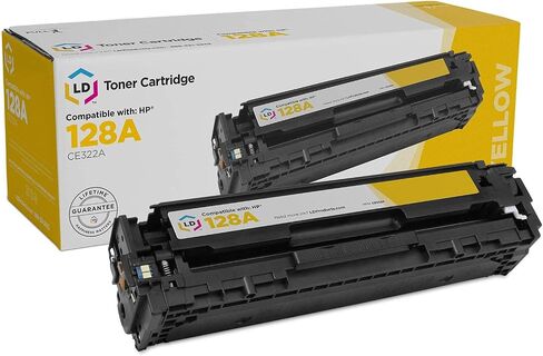 LD Remanufactured Toner Cartridge Replacement for HP 128A CE322A (Yellow) in Saudi Arabia
