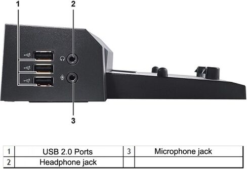 Dell E-Port Plus Advanced Port Replicator with USB 3.0 for E Series Latitudes, 130W AC (Renewed) in Saudi Arabia