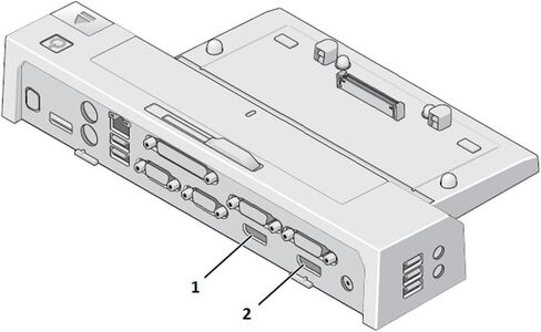 Dell E-Port Plus Advanced Port Replicator with USB 3.0 for E Series Latitudes, 130W AC (Renewed) in Saudi Arabia