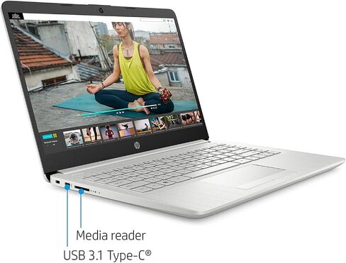 HP Pavilion Laptop (2022 Model), 14" FHD IPS NonTouch Display, AMD Ryzen 3 3250U, 8GB RAM, 128GB SSD, Micro-Edge, Thin & Portable, Micro-Edge & Anti-Glare Screen, Long Battery Life, Win 11 in Saudi Arabia