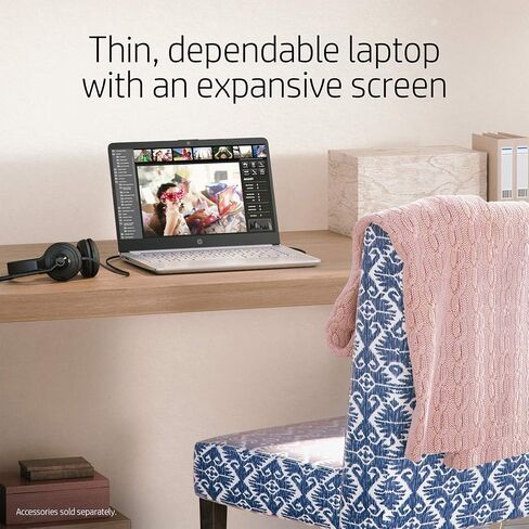HP Pavilion Laptop (2022 Model), 14" FHD IPS NonTouch Display, AMD Ryzen 3 3250U, 8GB RAM, 128GB SSD, Micro-Edge, Thin & Portable, Micro-Edge & Anti-Glare Screen, Long Battery Life, Win 11 in Saudi Arabia