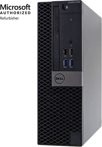 ديل أوبتيبلكس 3040-SFF، كور i3-6100 3.7 جيجاهيرتز، 8 جيجابايت رام، 256 جيجابايت محرك الحالة الصلبة، DVDRW، ويندوز 10 برو 64 بت (متجدد) in Saudi Arabia