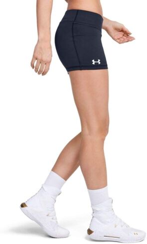 Under Armour Women's Team Shorty 3 , Midnight Navy (410)/White , XX-Large in Saudi Arabia