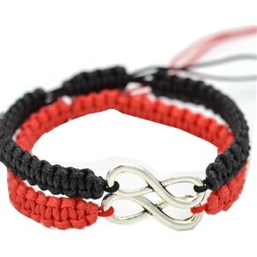 Kiokioa Couple Bracelets His and Hers 8 Infinity Bracelets Jewelry for Lover Girlfriends Wrist in Saudi Arabia