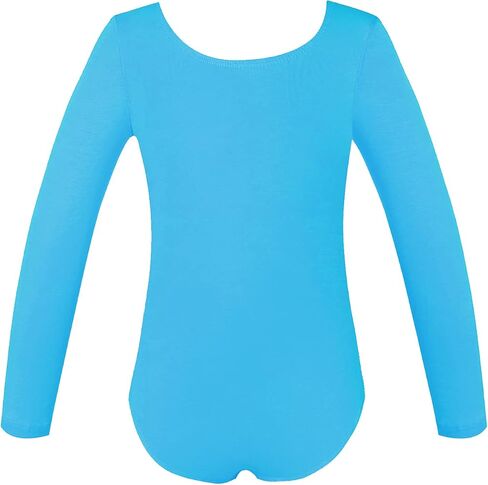 Phineein Girls Long Sleeve Team Basic Leotards For Kids in Kuwait