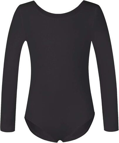 Phineein Girls Long Sleeve Team Basic Leotards For Kids in Kuwait
