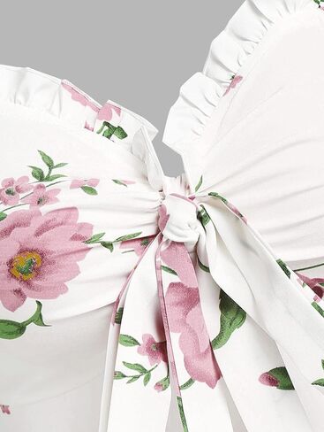 DRESSFO Women's 2023 Summer Dresses Sleeveless Casual Swing Dress Bohemian Floral Print Sunflower Print Cami Dress in Kuwait