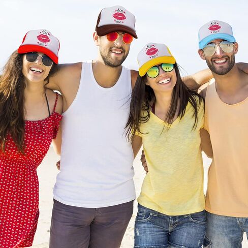 18 Pack Sublimation Blank Polyester Mesh Cap Trucker Summer Mesh Cap Unisex Two Tone and Solid Trucker Hats Blank Snapback Hat Sublimation Blank Mesh Baseball Cap for Men Women in Saudi Arabia