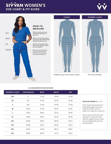 Sivvan Scrubs for Women - Long Sleeve Comfort Underscrub Tee 3-Pack in Saudi Arabia
