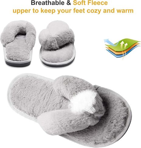 Women's Bedroom Slippers Comfort Four Season Classy Indoor Spa Slide Shoes in Kuwait