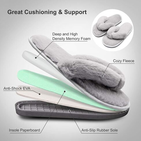Women's Bedroom Slippers Comfort Four Season Classy Indoor Spa Slide Shoes in Kuwait