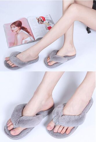 Women's Bedroom Slippers Comfort Four Season Classy Indoor Spa Slide Shoes in Kuwait