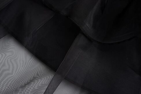 فستان Akokvlar التنكري باللون الأسود للفتيات مع حزام شعر مستعار وأقراط وجوارب in Kuwait