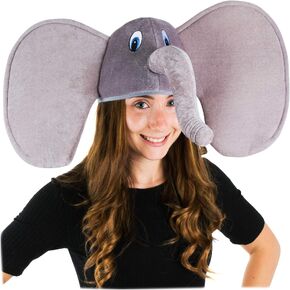 Funny Party Hats Elephant Hat - Elephant Trunk Hat - Elephant Costume - Animal Costume Hats in Saudi Arabia