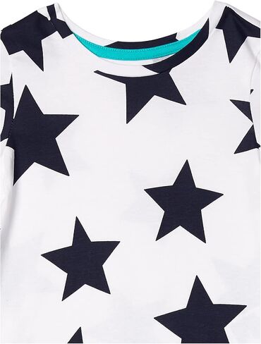 Amazon Essentials Girls and Toddlers' Long-Sleeve T-Shirts (Previously Spotted Zebra), Multipacks in Saudi Arabia
