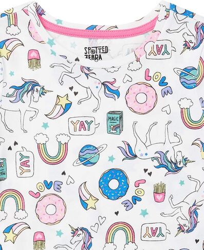 Amazon Essentials Girls and Toddlers' Long-Sleeve T-Shirts (Previously Spotted Zebra), Multipacks in Saudi Arabia