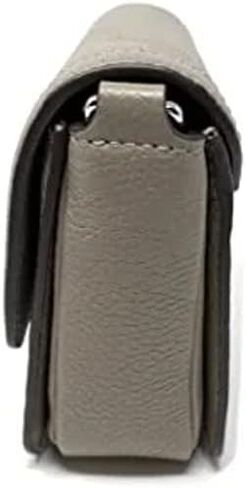 Tory Burch Olivia Pebbled Leather Bag (Gray Heron) in Saudi Arabia