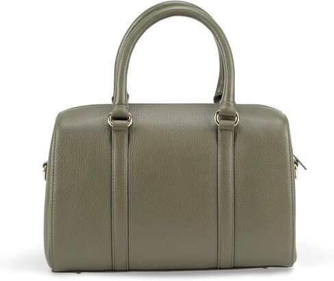 حقيبة يد نسائية من الجلد الطبيعي من Tan & Loom | حقيبة حبال جلدية بمقبض علوي من الجلد الطبيعي (اسبريسو متوسطة) in Kuwait