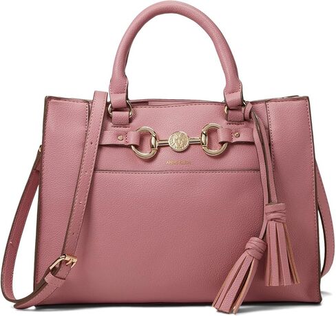Anne Klein E/W Horsebit Satchel in Kuwait
