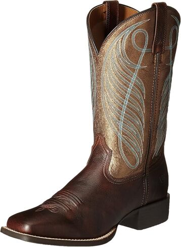 Ariat Women's Round Up Wide Square Toe Western Boot in Saudi Arabia