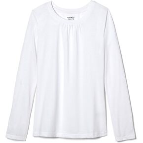 French Toast Girls' Long Sleeve Crew Neck Tee Shirt in Saudi Arabia