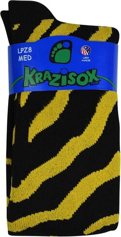 TCK Sports Krazisox Zebra Stripe Socks in Kuwait
