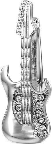 Yoursfs Guitar Tie Clip For Men Handmade to Rock Cool Tie Clip Your World Gifts For Men Business Accessory in Kuwait