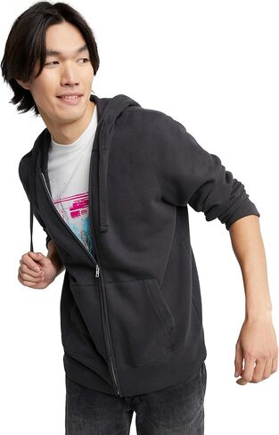 Hanes Men's Originals Full, Heavyweight Fleece Sweatshirt, Zip-up Hoodie in Saudi Arabia